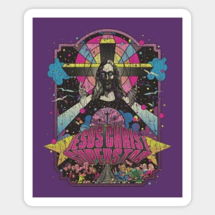 Psychedelic Jesus Christ Superstar 1971 Magnet